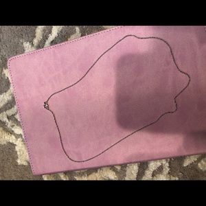 Real sterling silver thin chain necklace